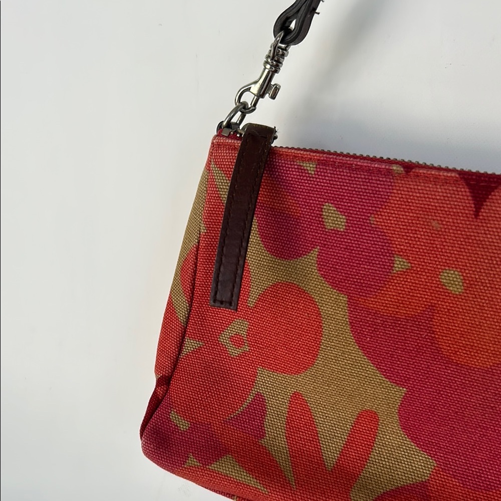 🌼3 for $15🌼 Banana Republic Floral and Stripe Baguette Mini Bag Purse